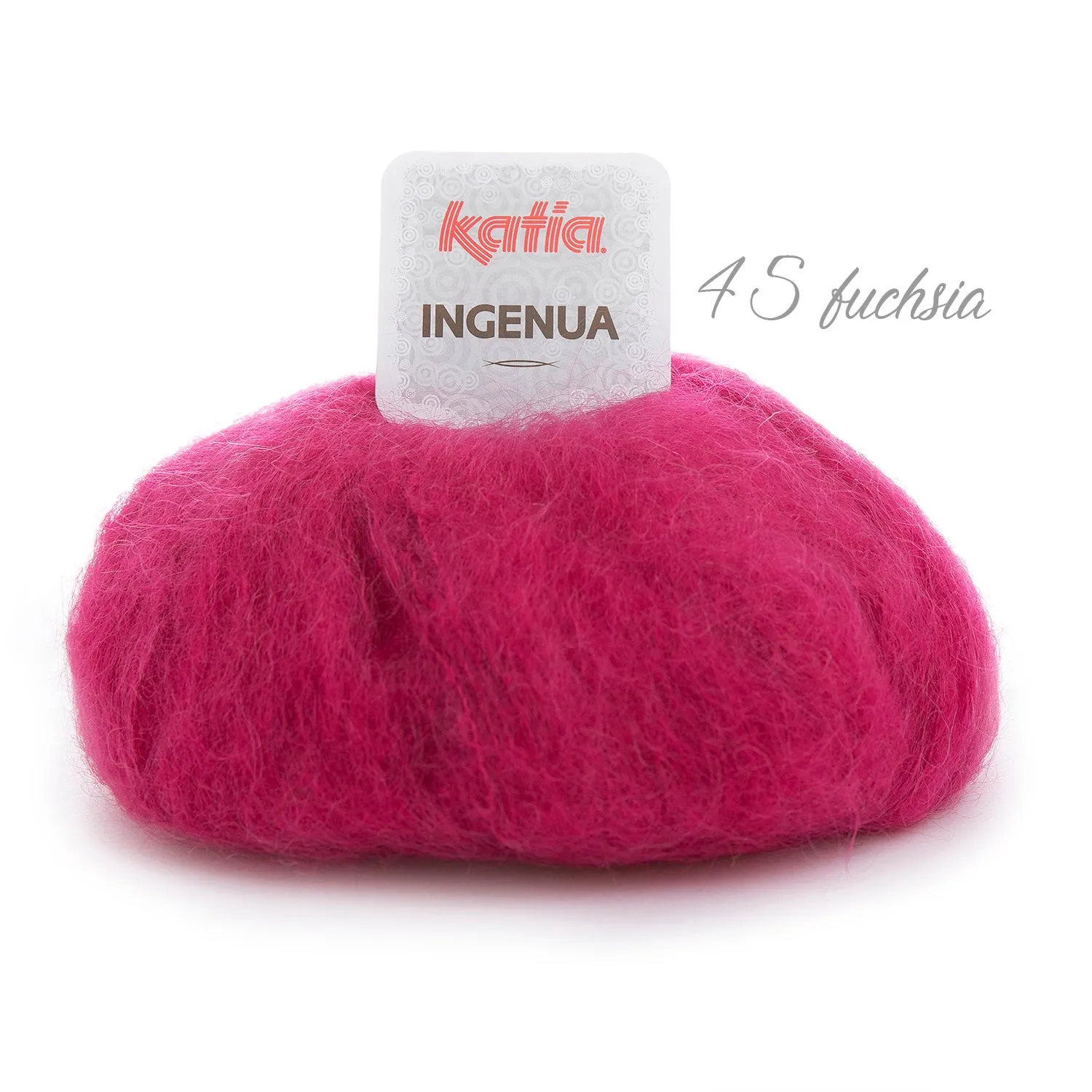 STRICK-BOX Mohair Pullover im Zopfmuster gestrickt mit Ingenua Wolle von Katia