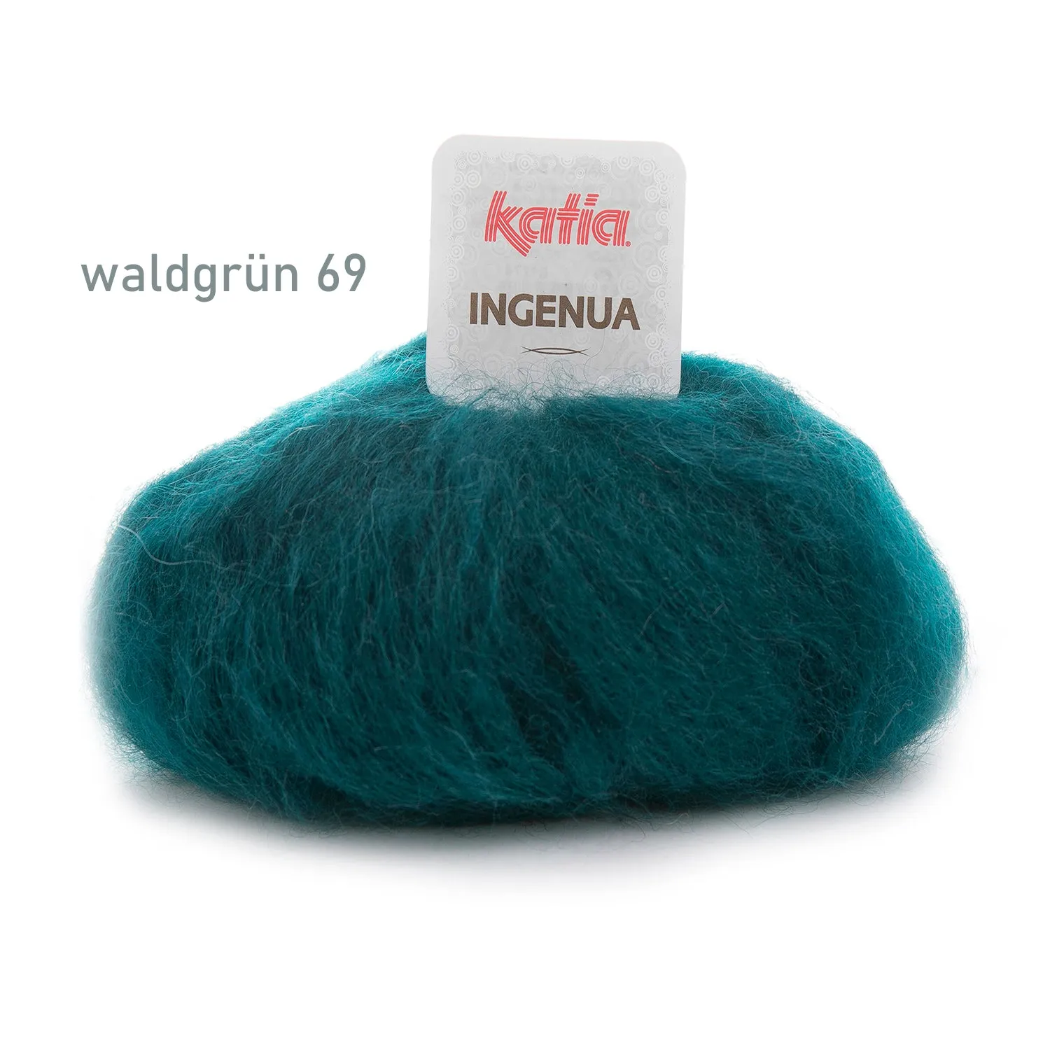 STRICK-BOX Mohair Pullover im Zopfmuster gestrickt mit Ingenua Wolle von Katia