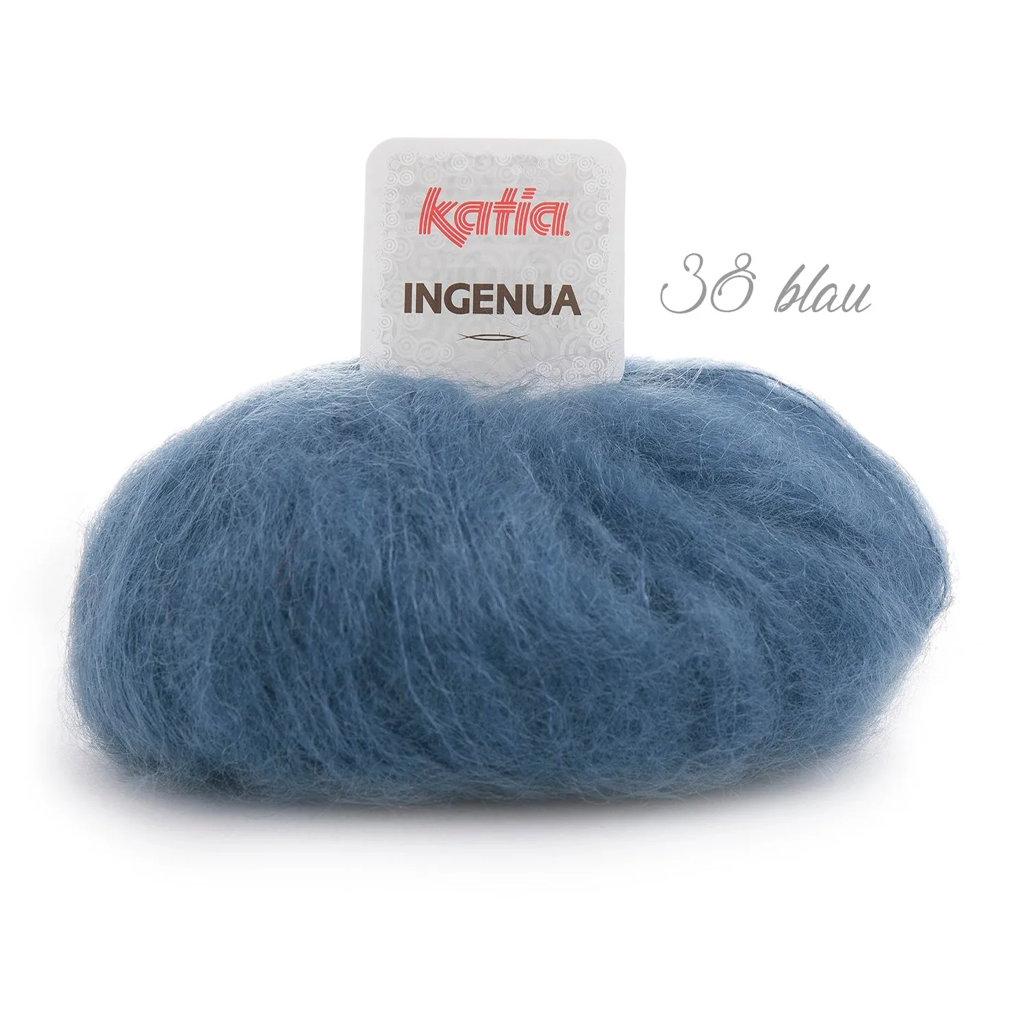 STRICK-BOX Mohair Pullover im Zopfmuster gestrickt mit Ingenua Wolle von Katia