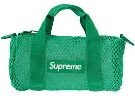 Supreme Mesh Mini Duffle Bag Green