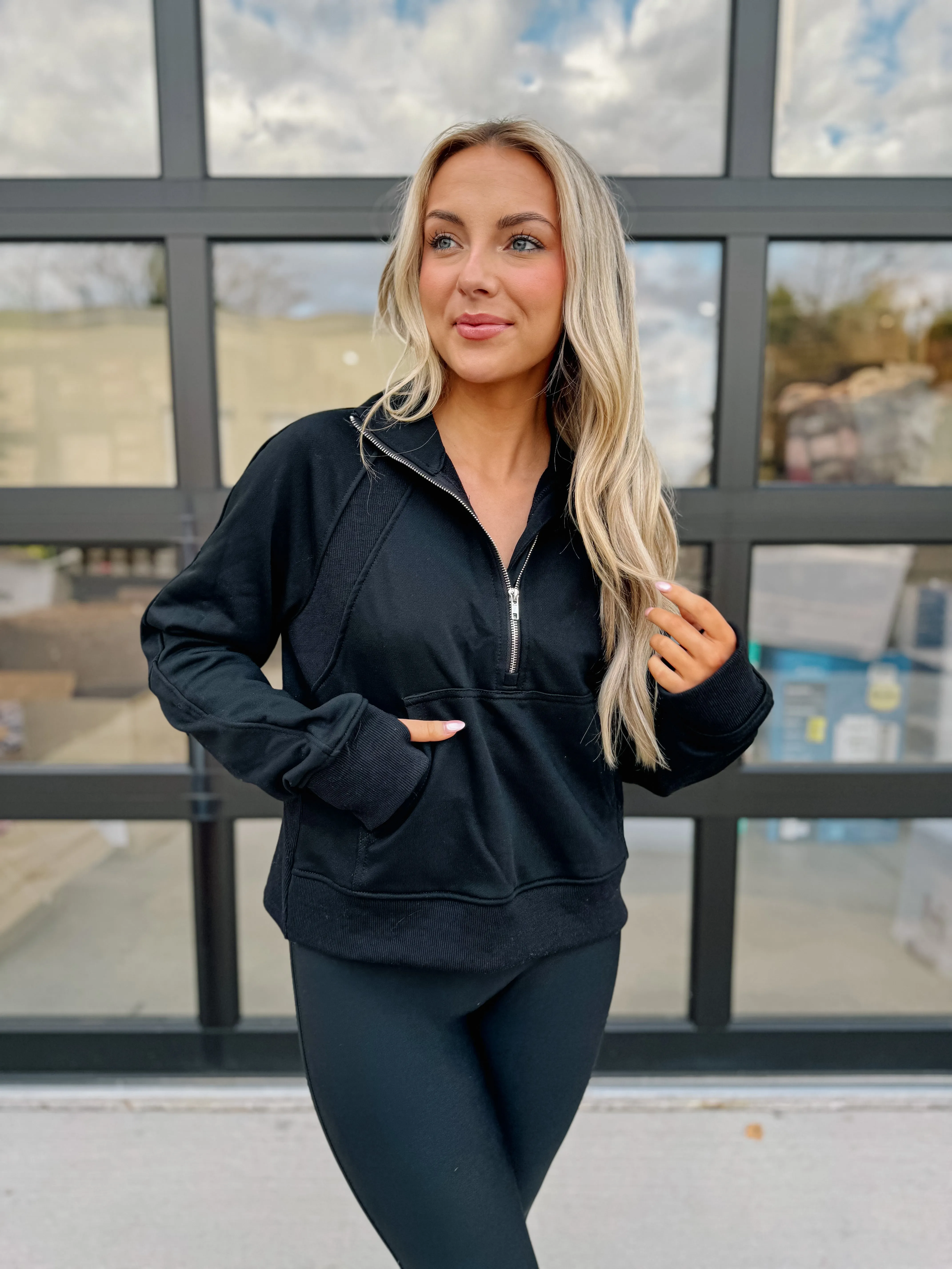 Swank Quarter Zip Pullover