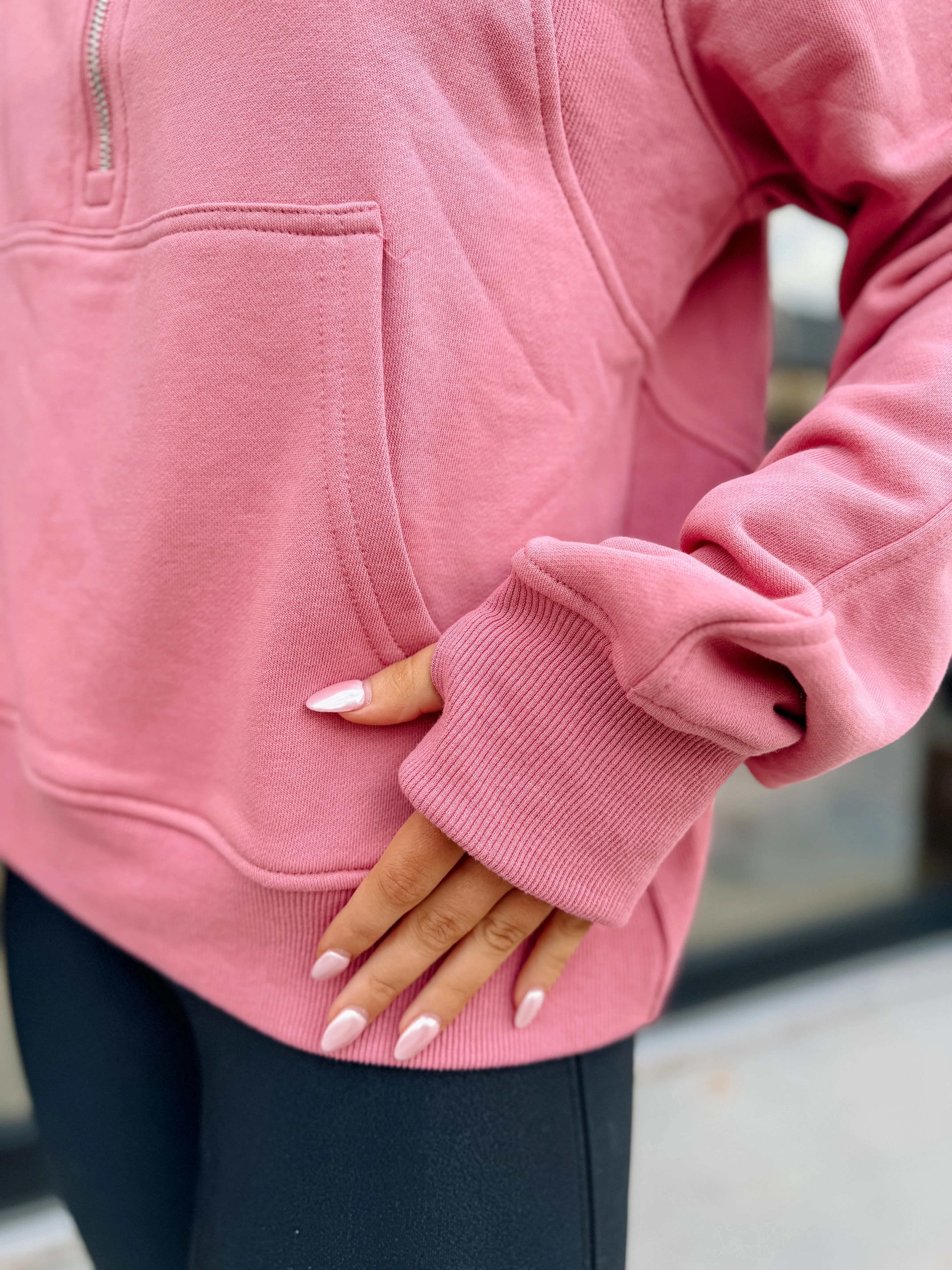 Swank Quarter Zip Pullover