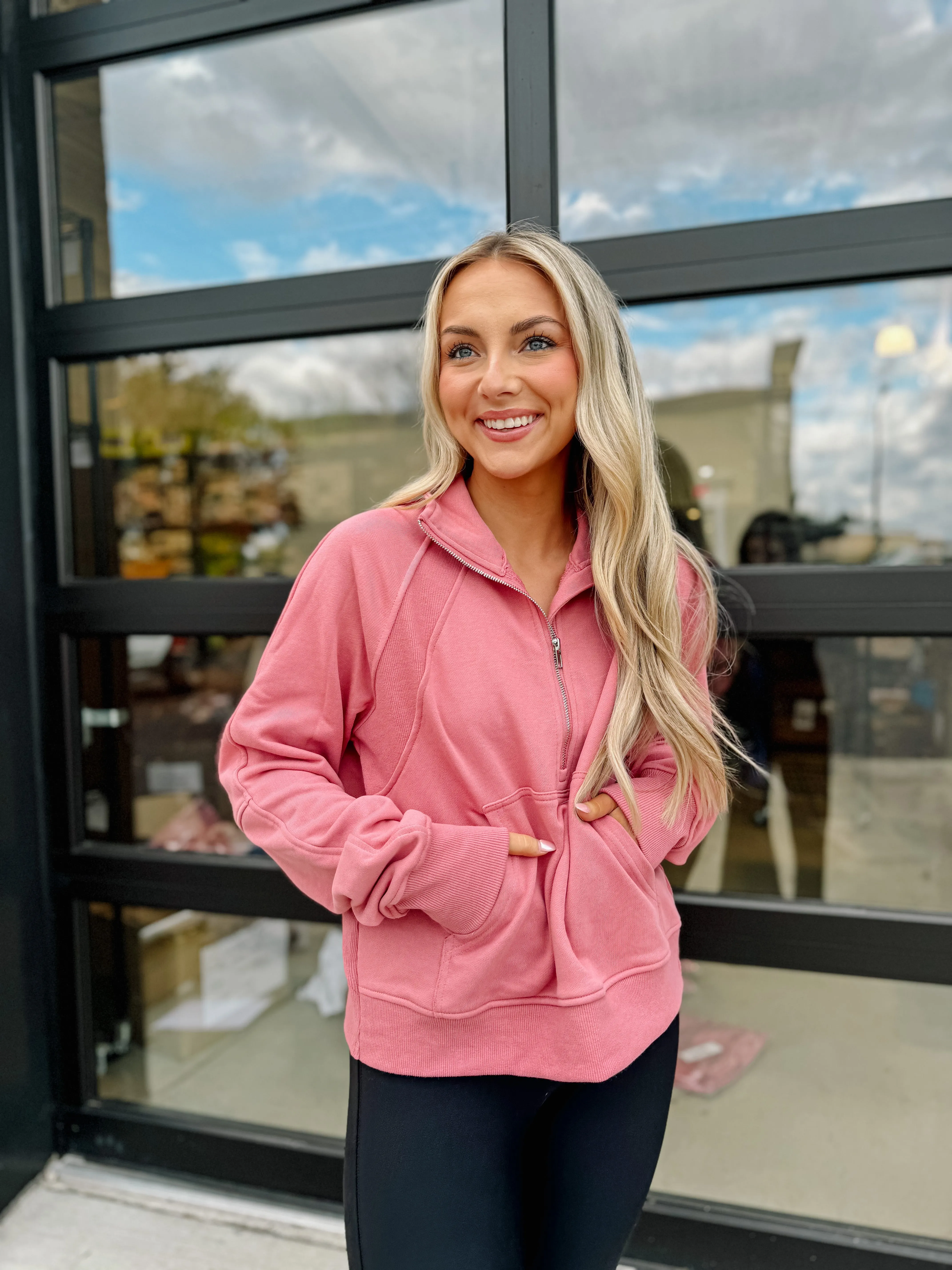 Swank Quarter Zip Pullover