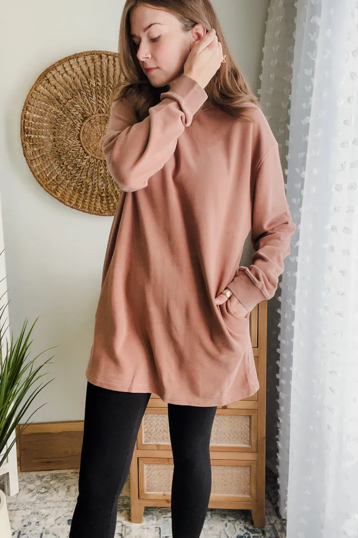 Sweatshirt Mini Dress