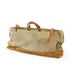 Tan / Brown Vintage Duffle Bag