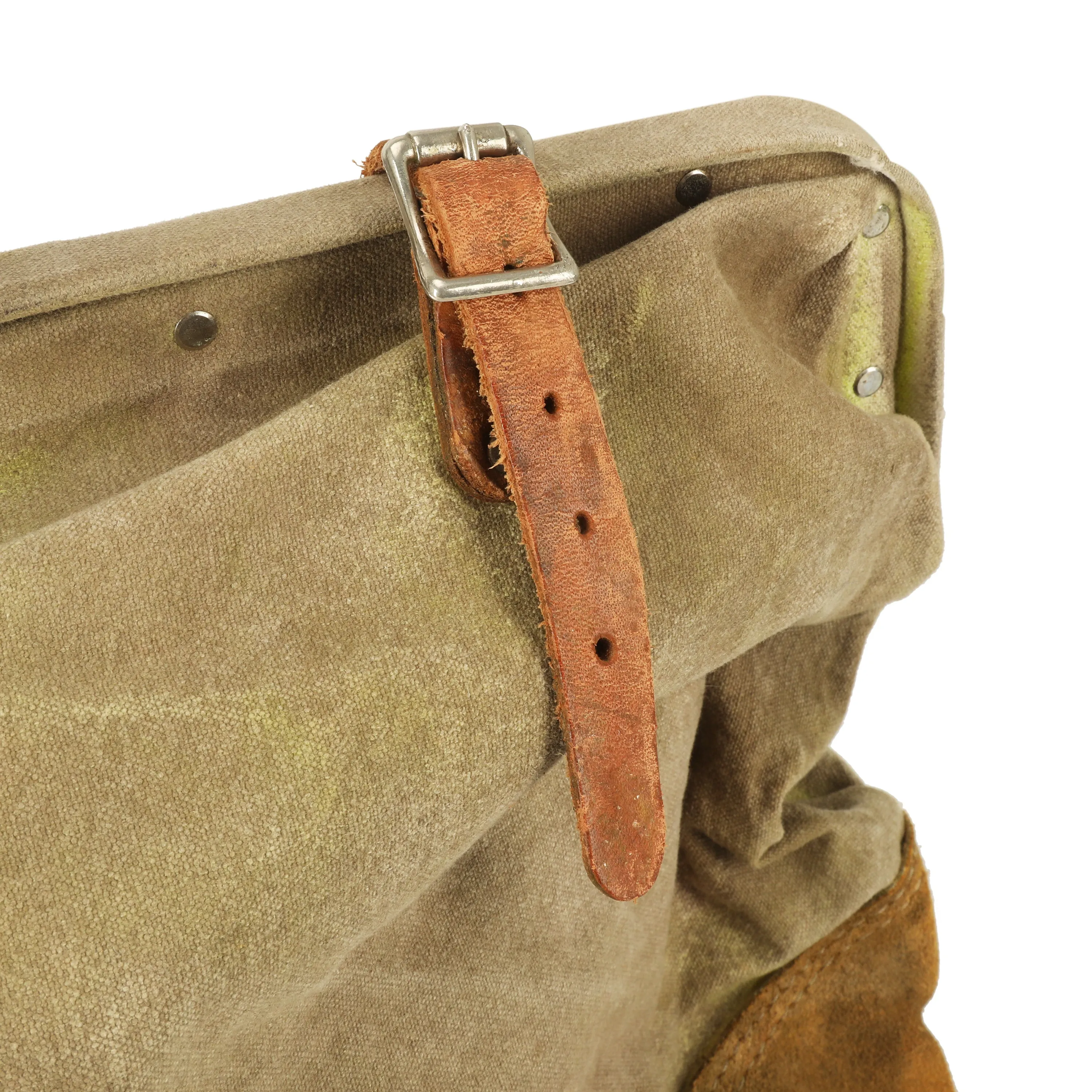 Tan / Brown Vintage Duffle Bag