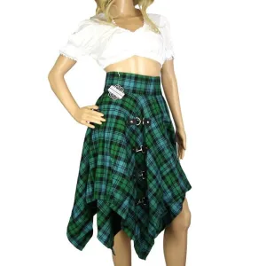 Tartan Pixie Skirt, Campbell Ancient Tartan, Original by Highland Kilt Company