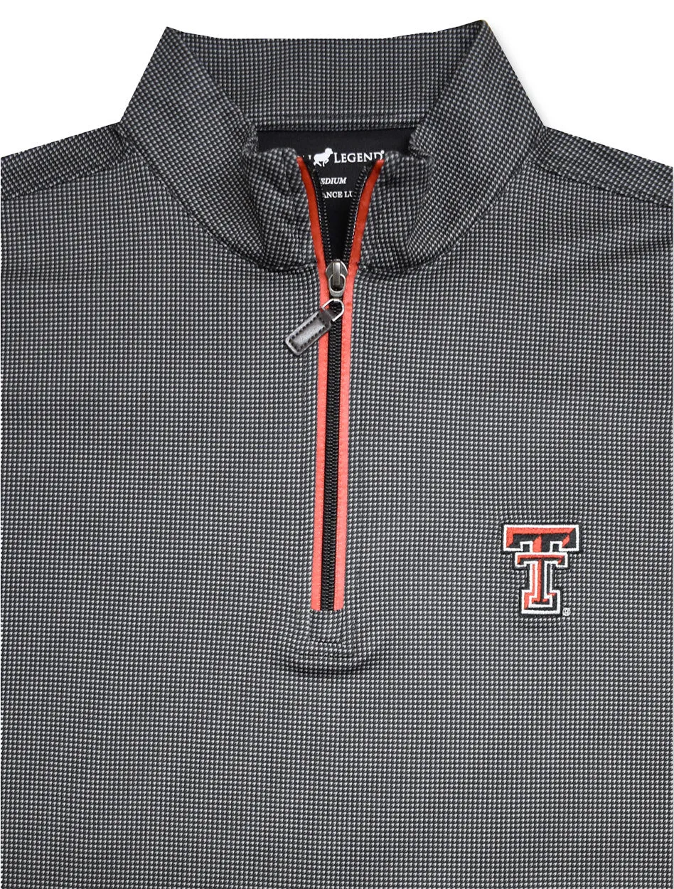 Texas Tech Varsity Tailgate "Shepard Micro Fleece" 1/4 Zip Pullover