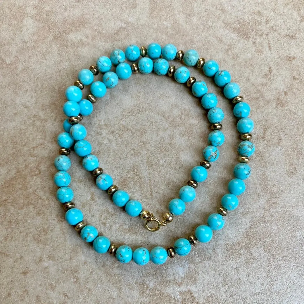 Turquoise Necklace - Adele