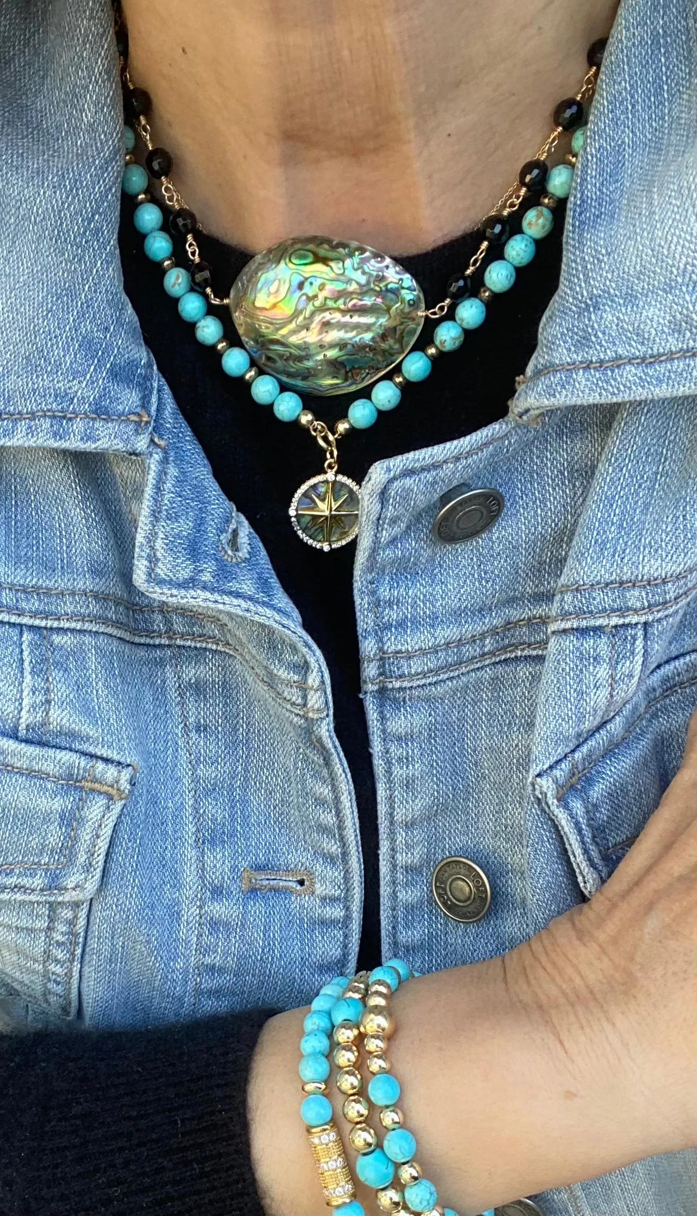 Turquoise Necklace - Adele