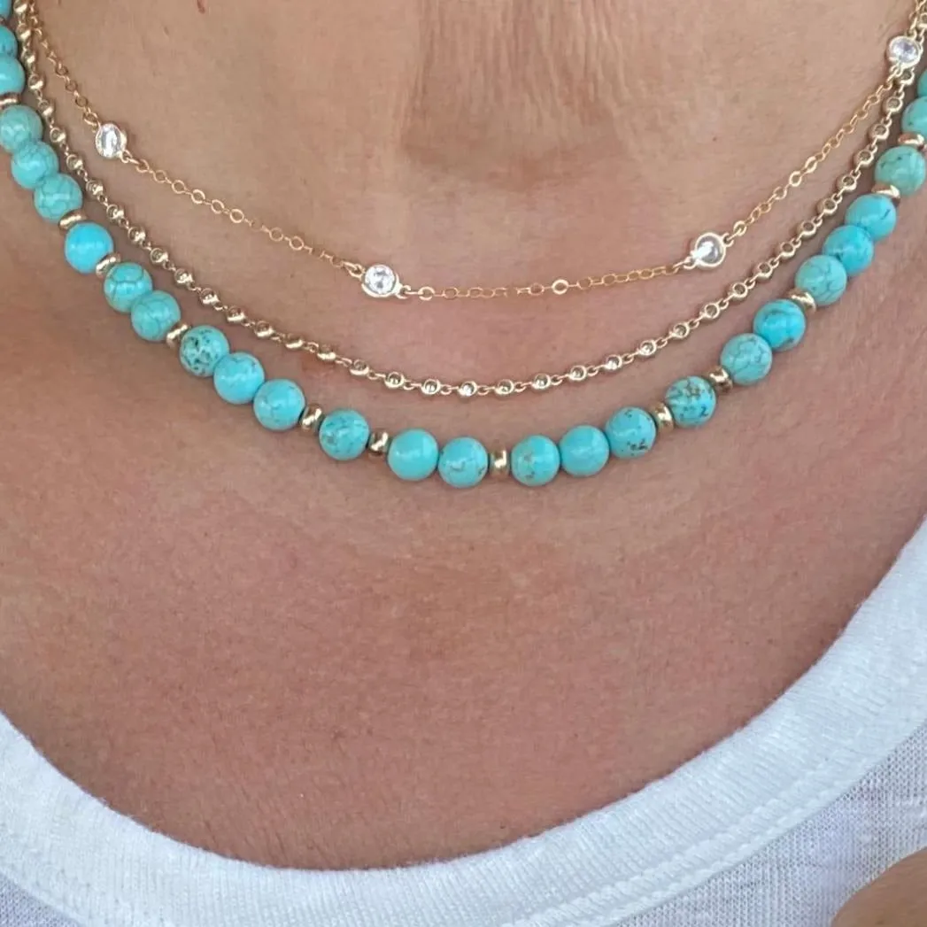 Turquoise Necklace - Adele