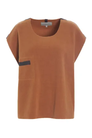 VEST - 1353 - RUST