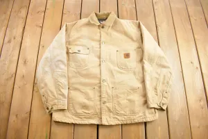 Vintage 1990s Carhartt Blanket Lined Chore Coat