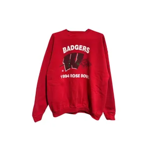 Vintage Badgers 1994 Rose Bowl Pullover