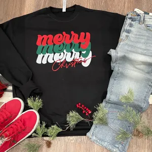 Wholesale Merry Christmas Crewneck Sweatshirt