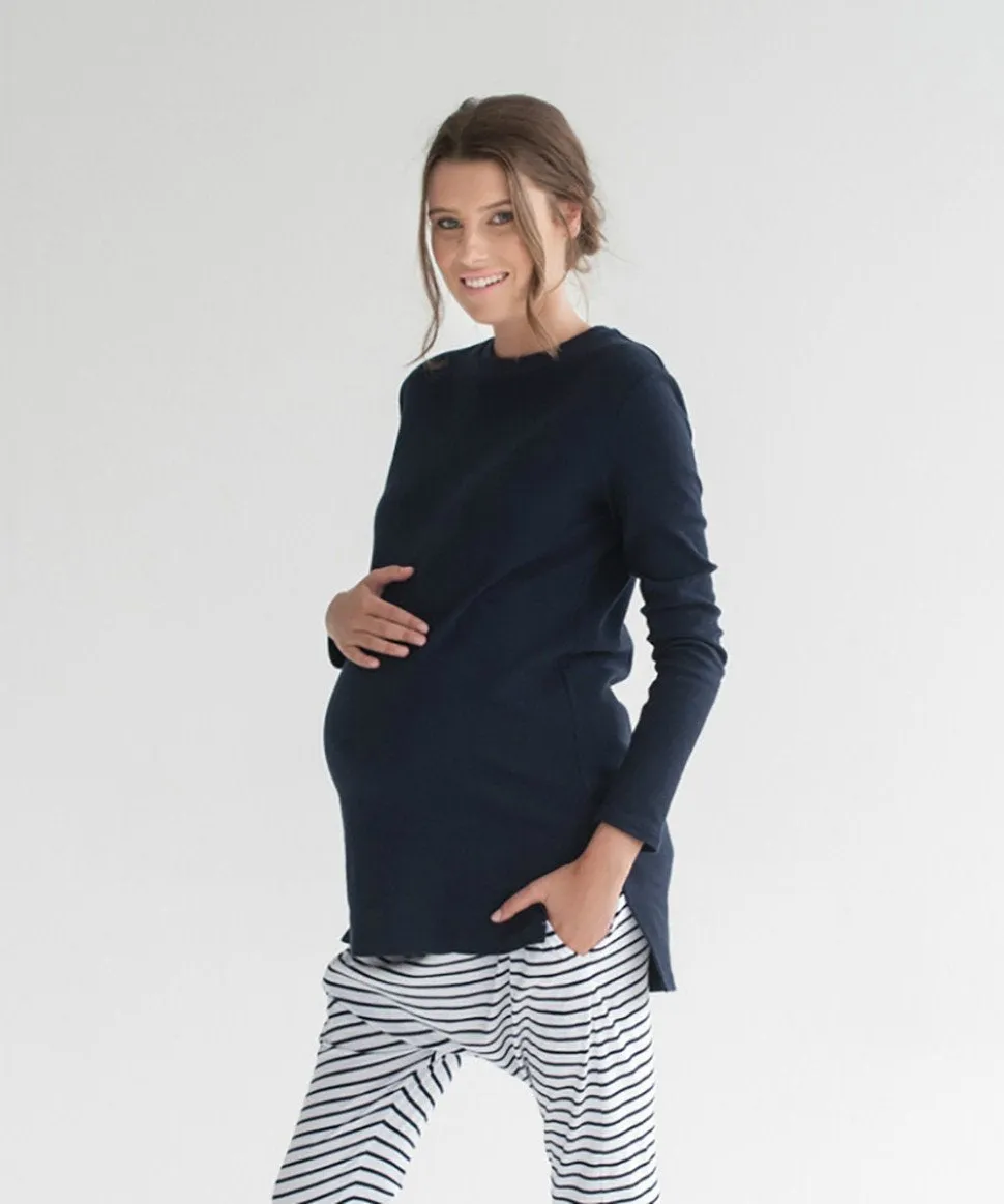 Woodrow Maternity Layering Top