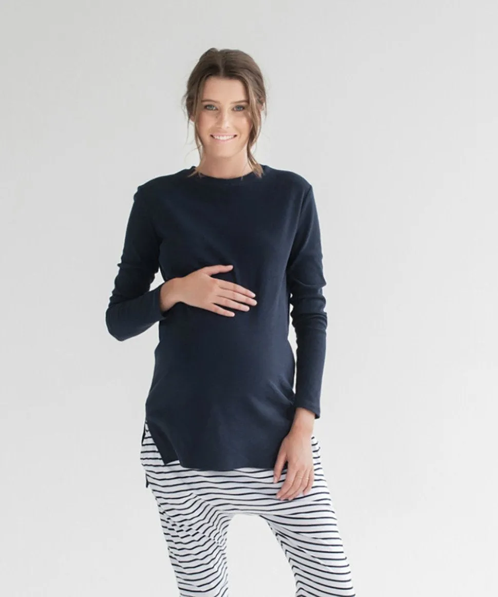 Woodrow Maternity Layering Top
