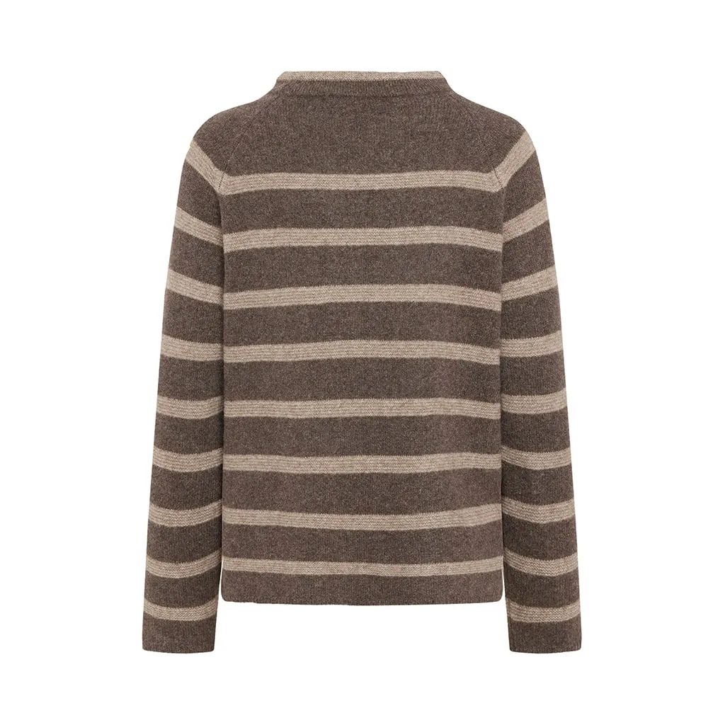 zorel stripped - brown